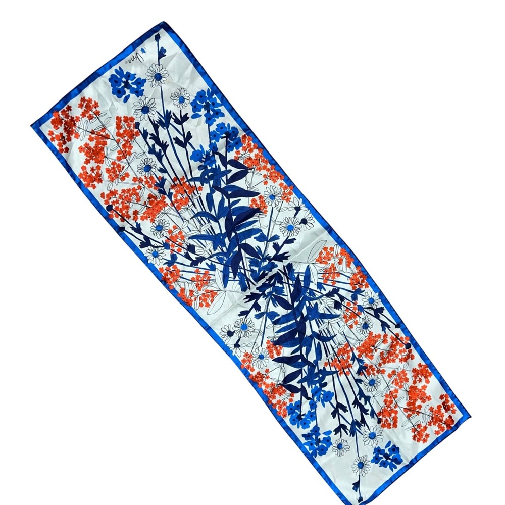 Vintage | Scarves by Vera | Handbag Scarf | Floral Print Scarf